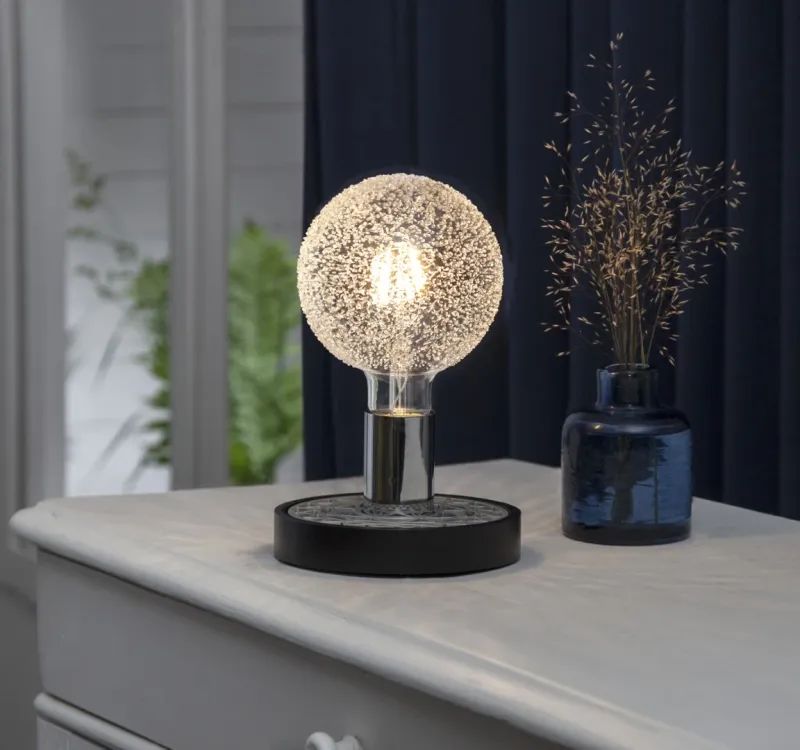 Żarówka LED ICE DROP E27 G125 1W 2600k ściemniana — zdjęcie 2