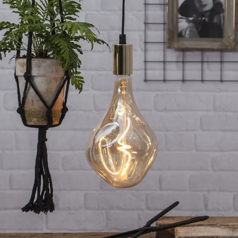 Żarówka LED INDUSTRIAL VINTAGE E27 A165 3,8W 2000K ściemniana Ra90 — zdjęcie 2
