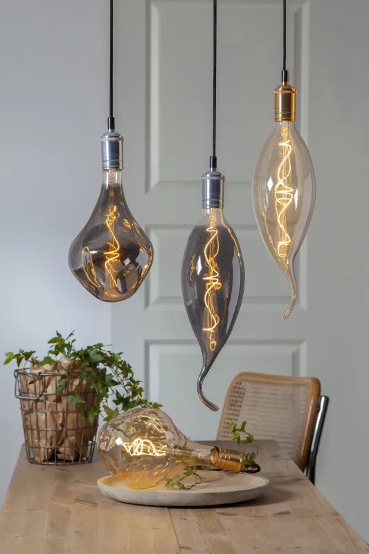 Żarówka LED INDUSTRIAL VINTAGE E27 C125 1,7W 2200K ściemniana Ra90 — zdjęcie 9