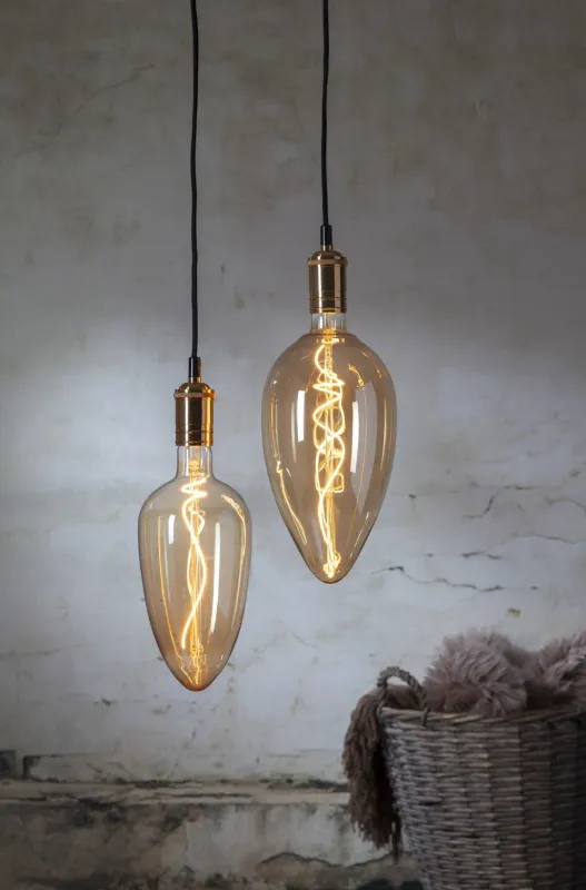 Żarówka LED INDUSTRIAL VINTAGE E27 C125 3,3W 2100K ściemniana Ra90 — zdjęcie 5