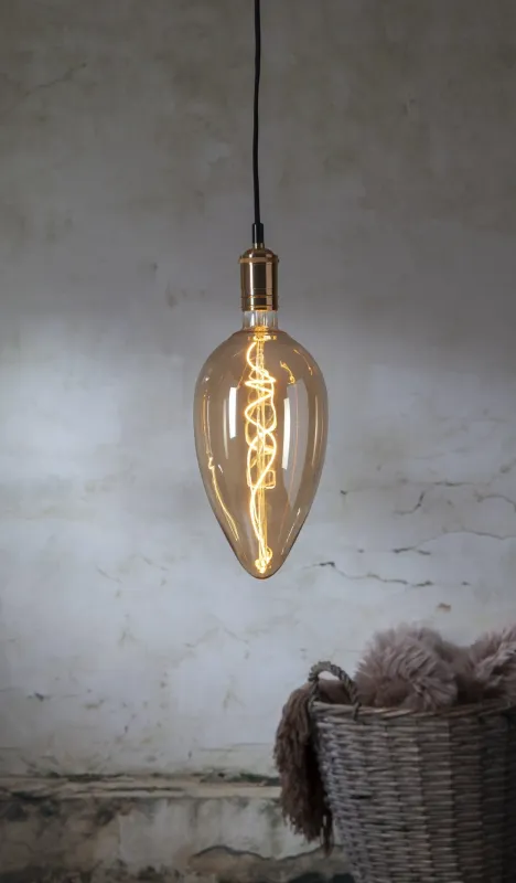 Żarówka LED INDUSTRIAL VINTAGE E27 C150 5W 1800K ściemniana Ra90 — zdjęcie 6