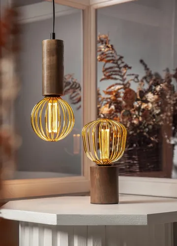 Żarówka LED NEW GENERATION E27 G125 4,3W 1800K 3-stopnie mocy metalowa — zdjęcie 15