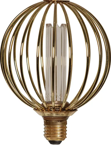 Żarówka LED NEW GENERATION E27 G125 4,3W 1800K 3-stopnie mocy metalowa — zdjęcie 4
