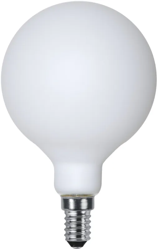 Żarówka LED OPAQUE E14 G80 1,5W 2600K matowa ściemniana — zdjęcie 3