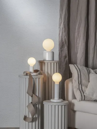 Żarówka LED OPAQUE E27 G125 5W 2600K matowa ściemniana Ra90 — zdjęcie 5