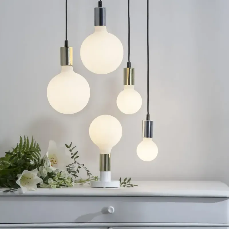 Żarówka LED OPAQUE E27 G95 5W 2600K ściemniana matowa Ra90 — zdjęcie 2