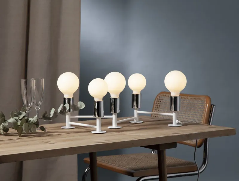 Żarówka LED OPAQUE E27 G95 5W 2600K ściemniana matowa Ra90 — zdjęcie 7