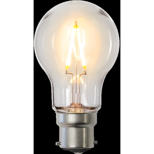 Żarówka LED PC B22 A55 1W 2200k biała ciepła plastikowa Ra90