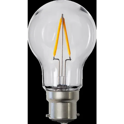 Żarówka LED PC B22 A55 1W 2200k biała ciepła plastikowa Ra90 — zdjęcie 2