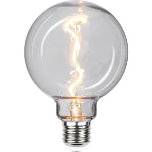 Żarówka LED PC E27 G95 1W 2200k filament plastikowa