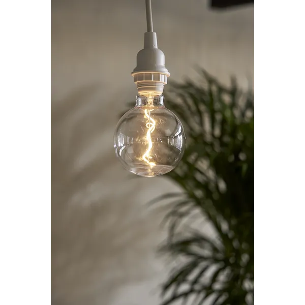 Żarówka LED PC E27 G95 1W 2200k filament plastikowa — zdjęcie 4