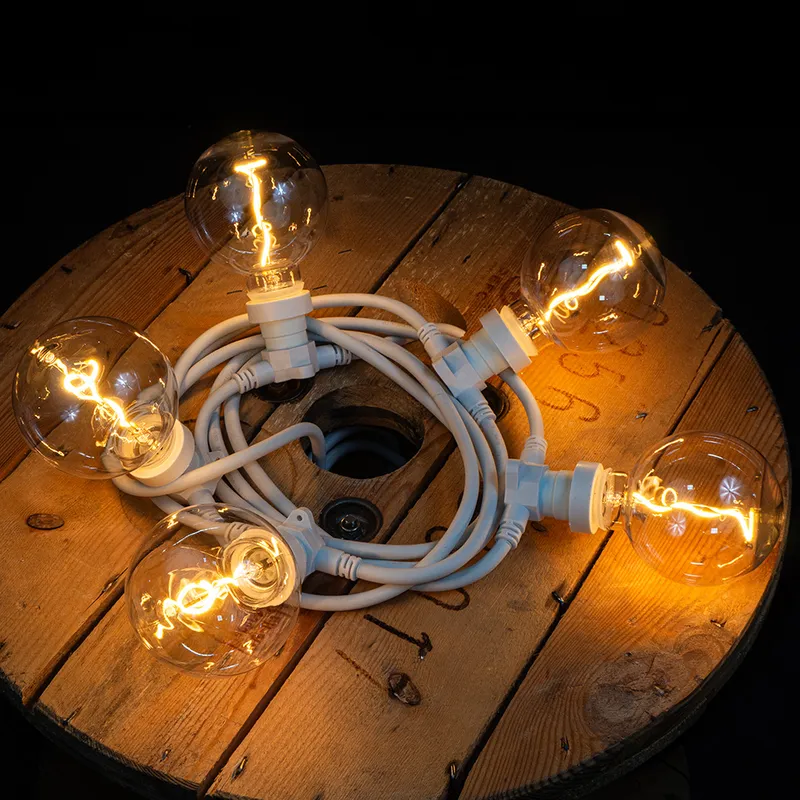Żarówka LED PC E27 G95 1W 2200k filament plastikowa — zdjęcie 8