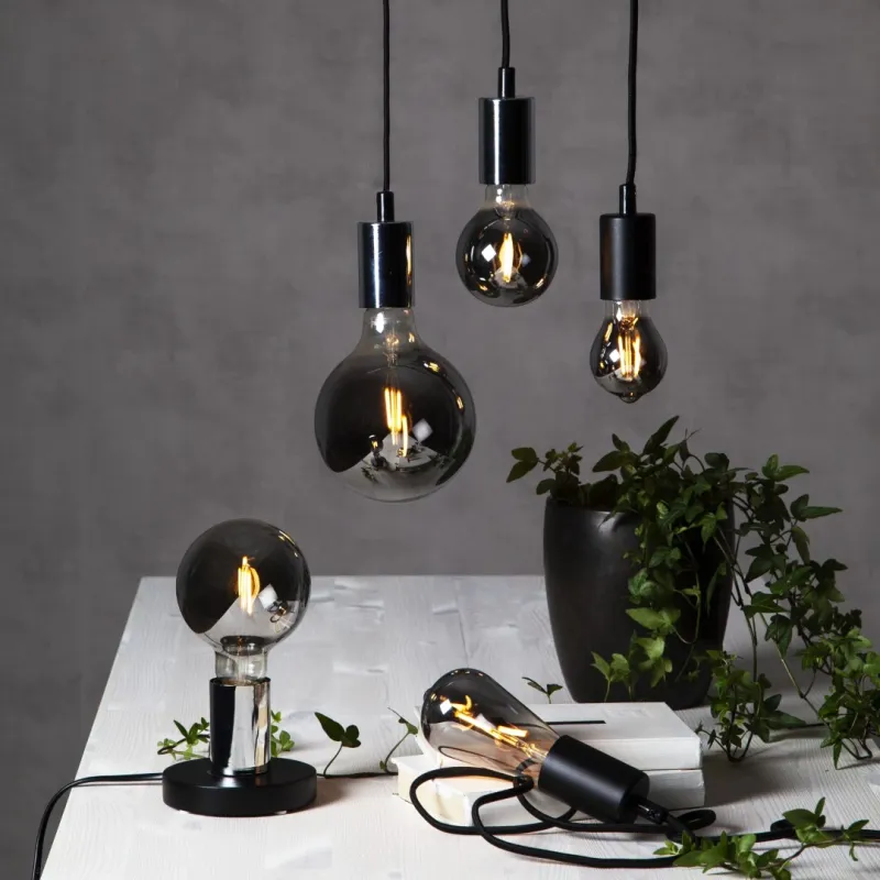 Żarówka LED PLAIN SMOKE E27 G80 1,8W 2100k dymiona — zdjęcie 2