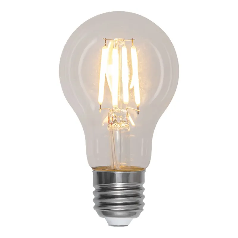Żarówka LED SENSOR E27 A60 4,2W 2100K filament czujnik zmierzchu Ra90 — zdjęcie 2