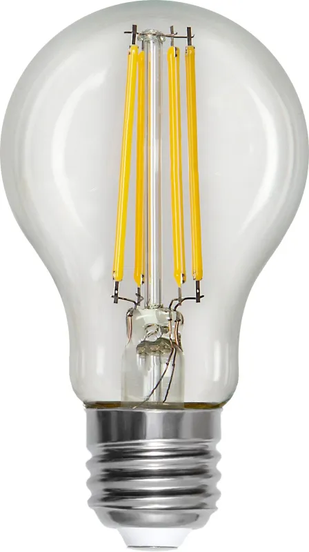 Żarówka LED SENSOR E27 A60 7W 2700K filament czujnik zmierzchu — zdjęcie 2