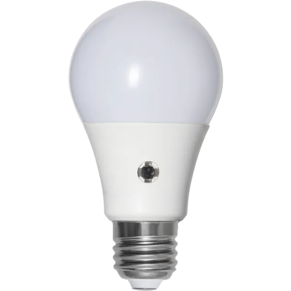 Żarówka LED SENSOR E27 A60 8,2W 2700k czujnik zmierzchu — zdjęcie 2