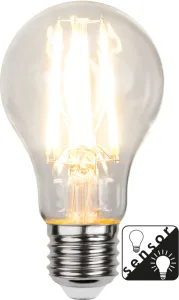 Żarówka LED SENSOR E27 A60 8W 2700K filament czujnik zmierzchu