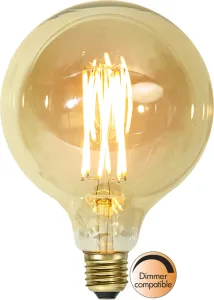 Żarówka LED VINTAGE GOLD E27 G125 3,7W 1800K ściemnialna Ra90