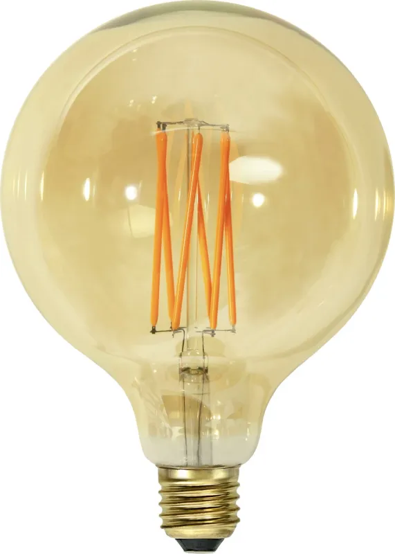 Żarówka LED VINTAGE GOLD E27 G125 3,7W 1800K ściemnialna Ra90 — zdjęcie 3