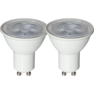 Zestaw 2x żarówka LED GU10 2W 3000k Biała ciepła kąt wiązki 36°