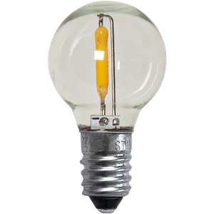 Zestaw 3x żarówka LED do świecznika adwentowego E10 0,5W 23-55V AC/DC 1900K Biała Ciepła