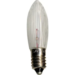 Zestaw 3x żarówka do świecznika adwentowego E10 1,8W 24V AC
