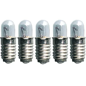 Zestaw 5x żarówka do świecznika adwentowego E5 0,8W 12V