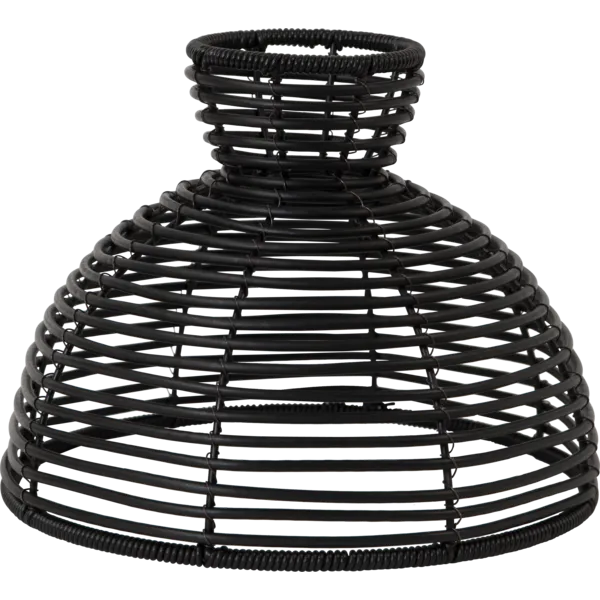 Klosz ogrodowy rattanowy lampa 26 cm RUNDE — zdjęcie 11