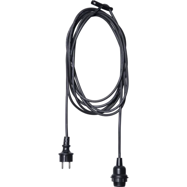 Klosz ogrodowy rattanowy lampa 47 cm RUNDE — zdjęcie 15