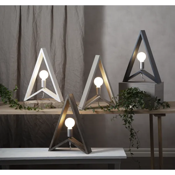 Lampa dekoracyjna KIL drewniana E27 — zdjęcie 4