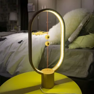 Lampa dekoracyjna Led 3W drewniana HENG Balance Ellipse