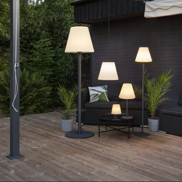 Lampa ogrodowa 185 cm KRETA E27 IP44 — zdjęcie 3