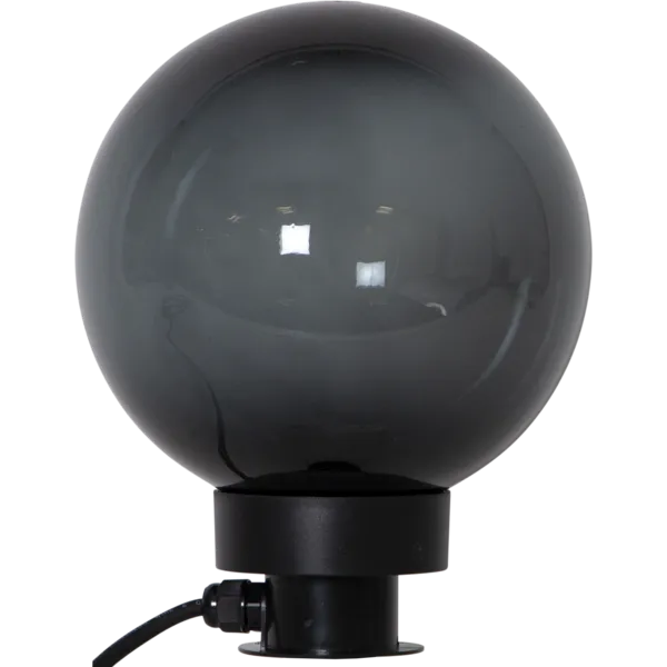 Lampa ogrodowa stojąca i wbijana ORBY dymiony klosz E27 IP44 — zdjęcie 10