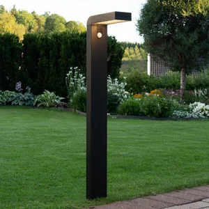 Lampa solarna ogrodowa LED wbijana VICI czujnik ruchu 30-300 lm