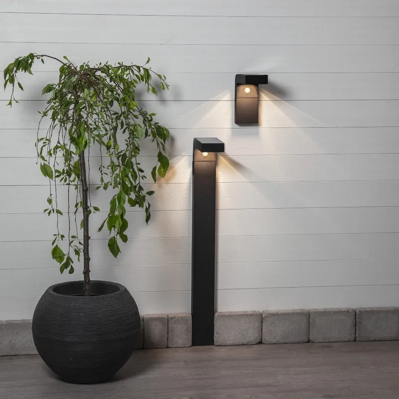 Lampa solarna ogrodowa LED wbijana VICI czujnik ruchu 30-300 lm — zdjęcie 5