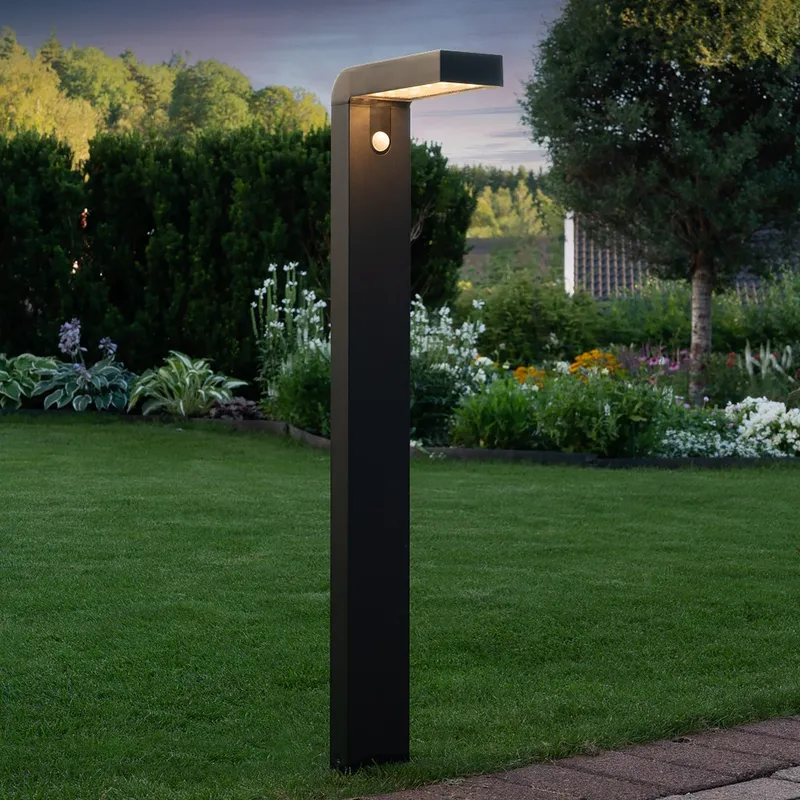 Lampa solarna ogrodowa LED wbijana VICI czujnik ruchu 30-300 lm — zdjęcie 7