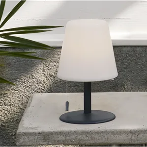 Lampa stołowa ogrodowa LED KRETA akumulatorowa z USB IP44