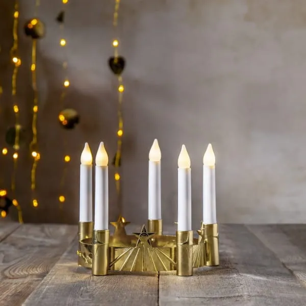 Korona Led SANTA LUCIA na baterie — zdjęcie 3
