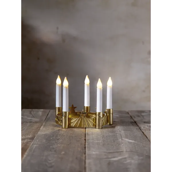 Korona Led SANTA LUCIA na baterie — zdjęcie 4