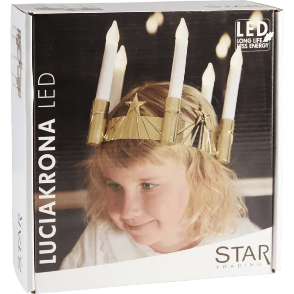 Korona Led SANTA LUCIA na baterie — zdjęcie 8