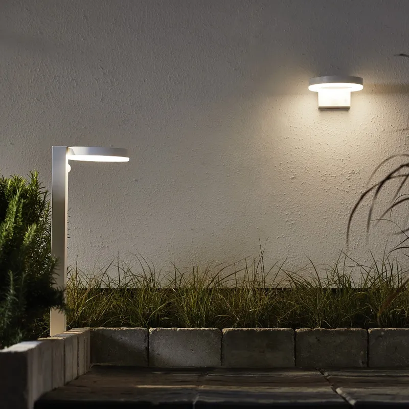 Lampa solarna ogrodowa LED VIDI czujnik ruchu 70-500 lm — zdjęcie 3