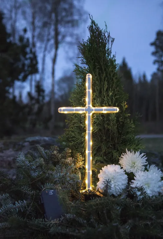 Iluminacja LED Krzyż na baterie IP44 — zdjęcie 7