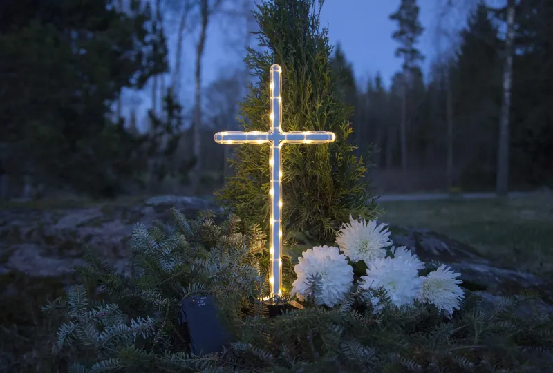 Iluminacja LED Krzyż na baterie IP44 — zdjęcie 8