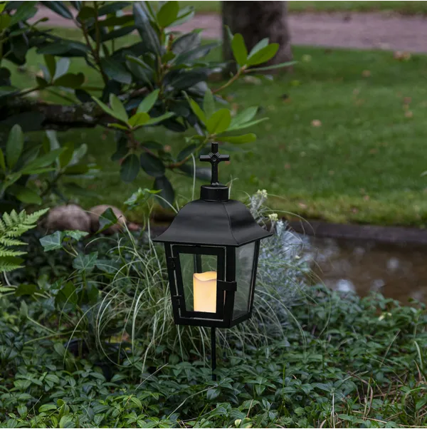 Lampion ze sztycą SERENE czarny IP44 — zdjęcie 14