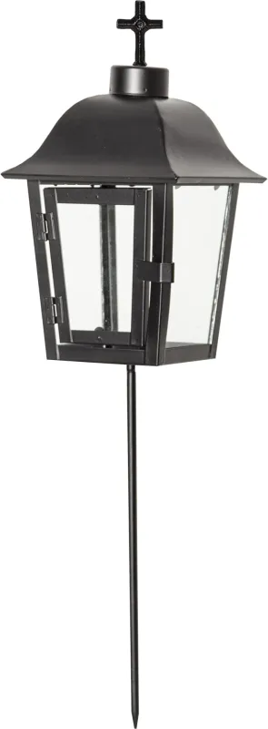 Lampion ze sztycą SERENE czarny IP44 — zdjęcie 10