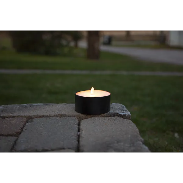 Świeca LED woskowa TORCH Czarna 7cm IP44 na baterie — zdjęcie 9
