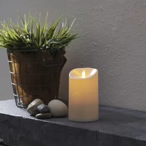 Świeca Led M-TWINKLE Kość Słoniowa 17,5cm ruchomy płomyk 1000h IP44