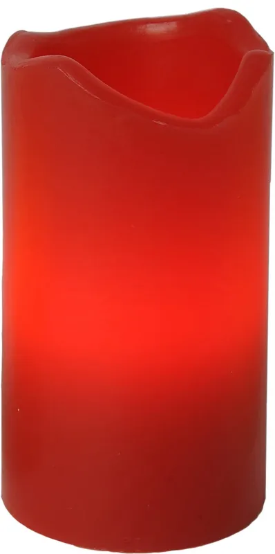 Zestaw 4x świeca LED woskowa ADVENT Czerwona 10cm z pilotem — zdjęcie 8