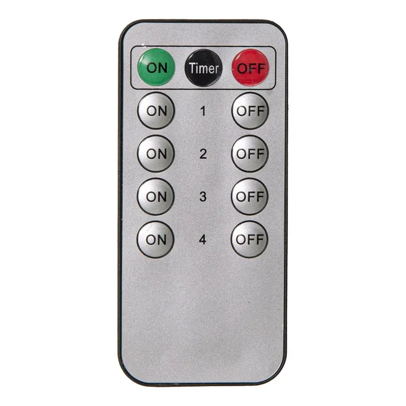 Zestaw 4x świeca woskowa LED filarowa FLAMME ADVENT 12,5cm z pilotem na baterie — zdjęcie 8