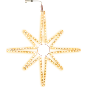 Gwiazda wisząca LED 75cm biała ciepła CONNECTSTAR 230V
